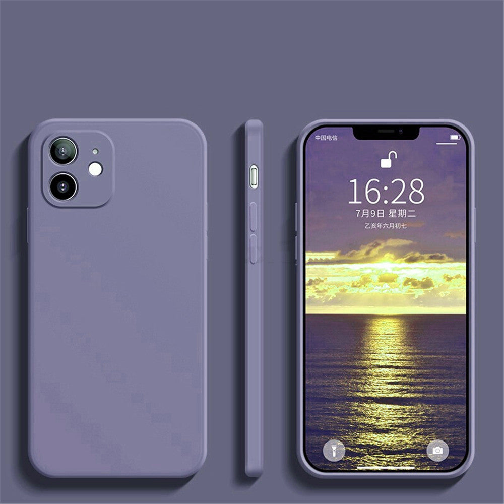 Soft Liquid Silicone Case For iPhone - CaseTok
