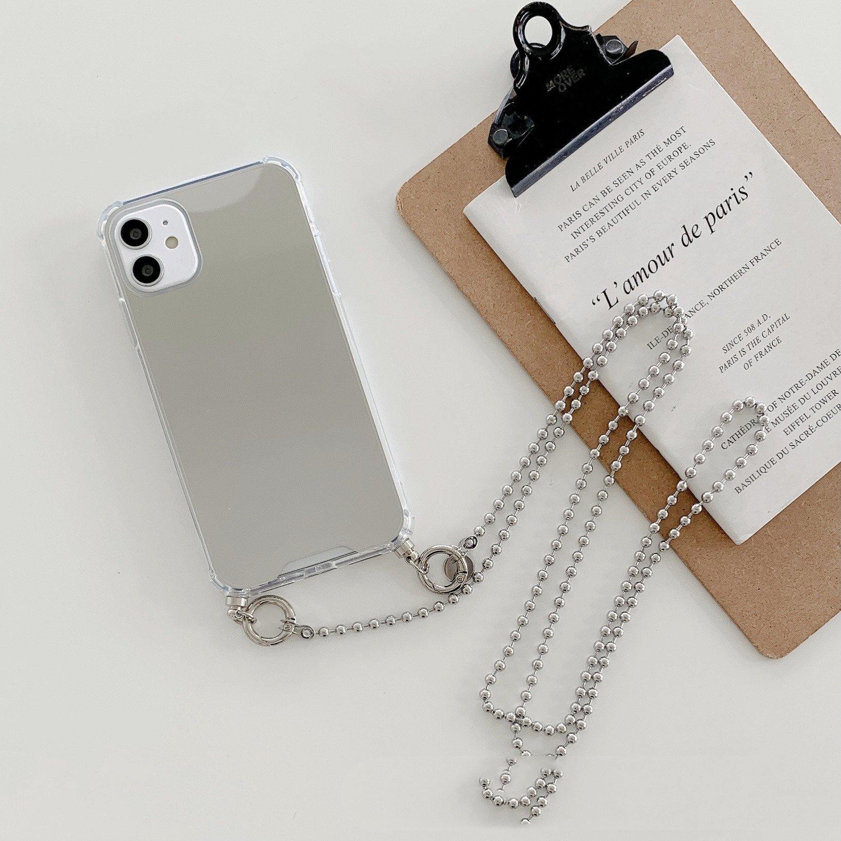 Electroplating Mirror Phone Case Bracelet Shoelace for iphone 13 - CASEToK - Show Your True Colours