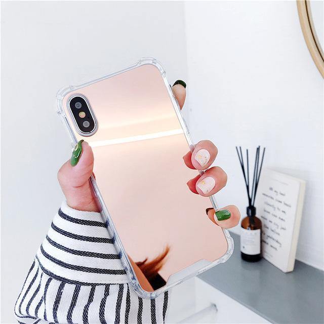 iPhone XS MAX Mirror Case Protective Silicone TPU Shockproof Slim - CASEToK - Show Your True Colours