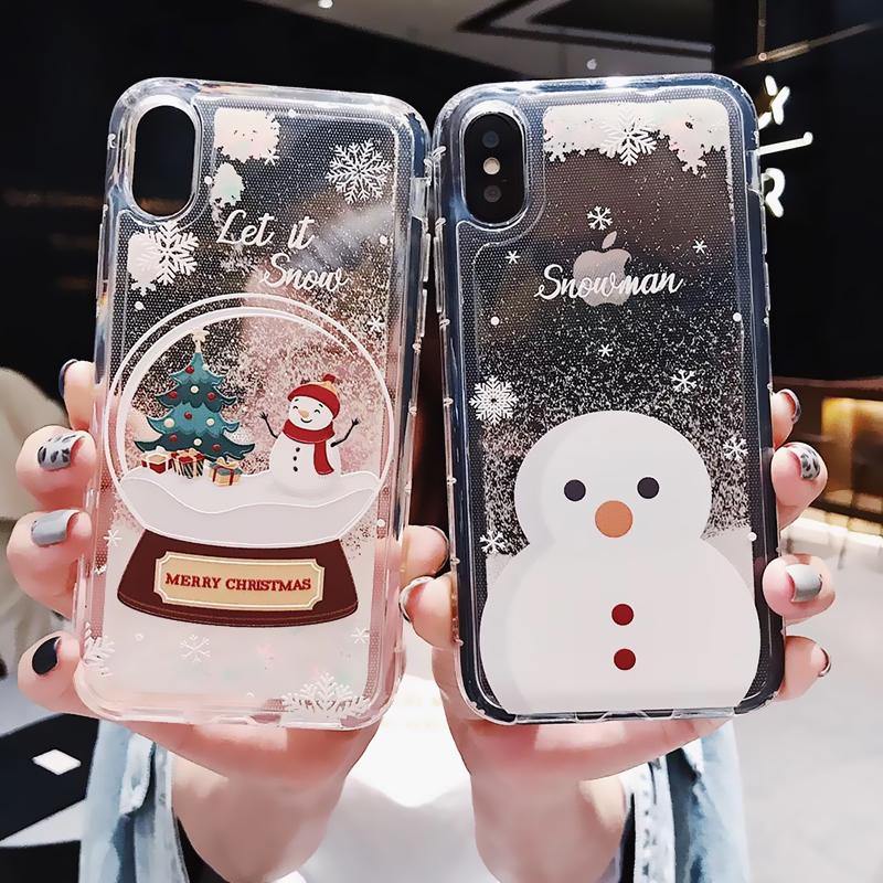 Snowflakes Sands Mobile Shell Christmas For iphone - CASEToK - Show Your True Colours