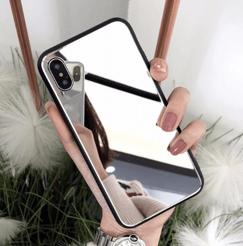 New iphoneX mirror phone case iphone7/8plus make-up self-timer glass case - CASEToK - Show Your True Colours