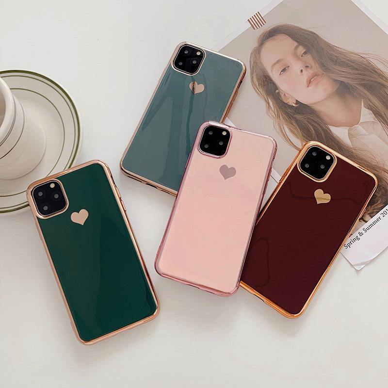 Luxury plating love phone case - CASEToK - Show Your True Colours