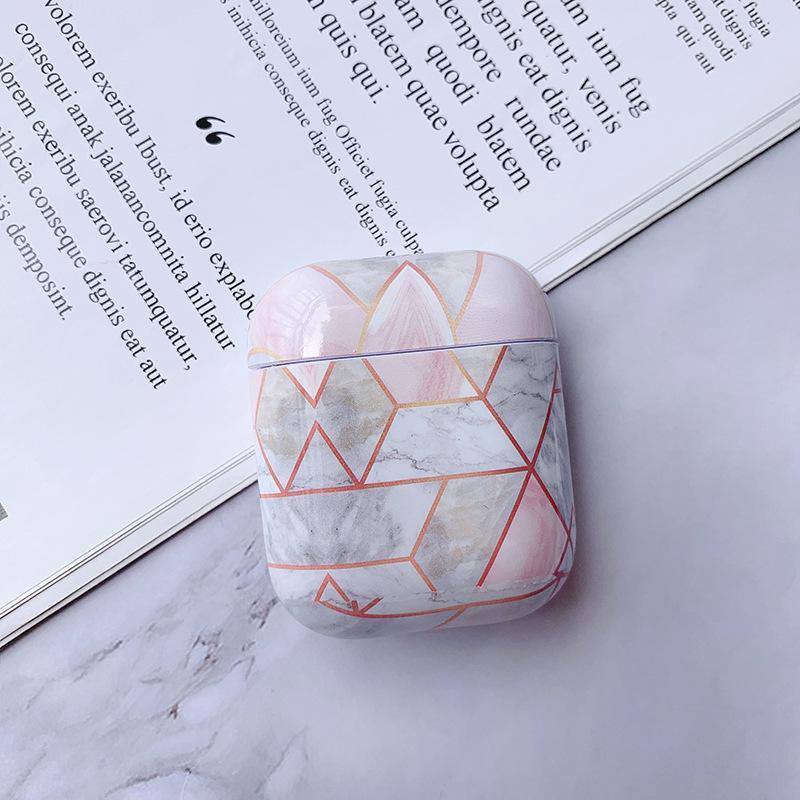 White Marble Case for Airpods Earphone Case - CASEToK - Show Your True Colours