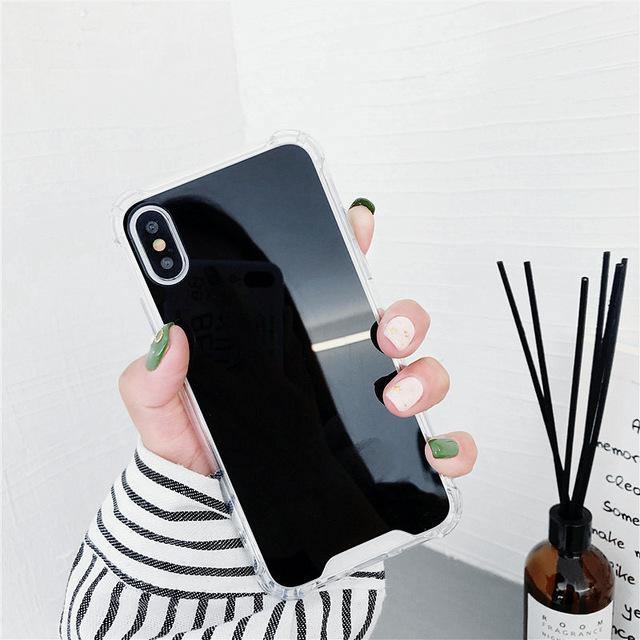iPhone XS MAX Mirror Case Protective Silicone TPU Shockproof Slim - CASEToK - Show Your True Colours
