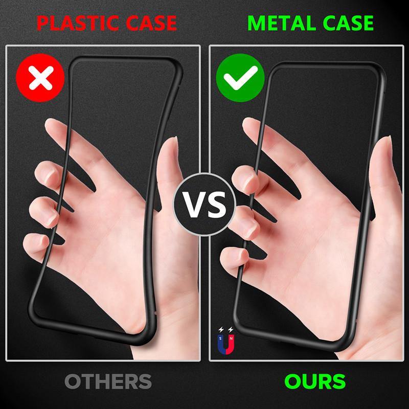Privacy Magnetic Case for iPhone X/Xs, Anti Peep Magnetic - CASEToK - Show Your True Colours